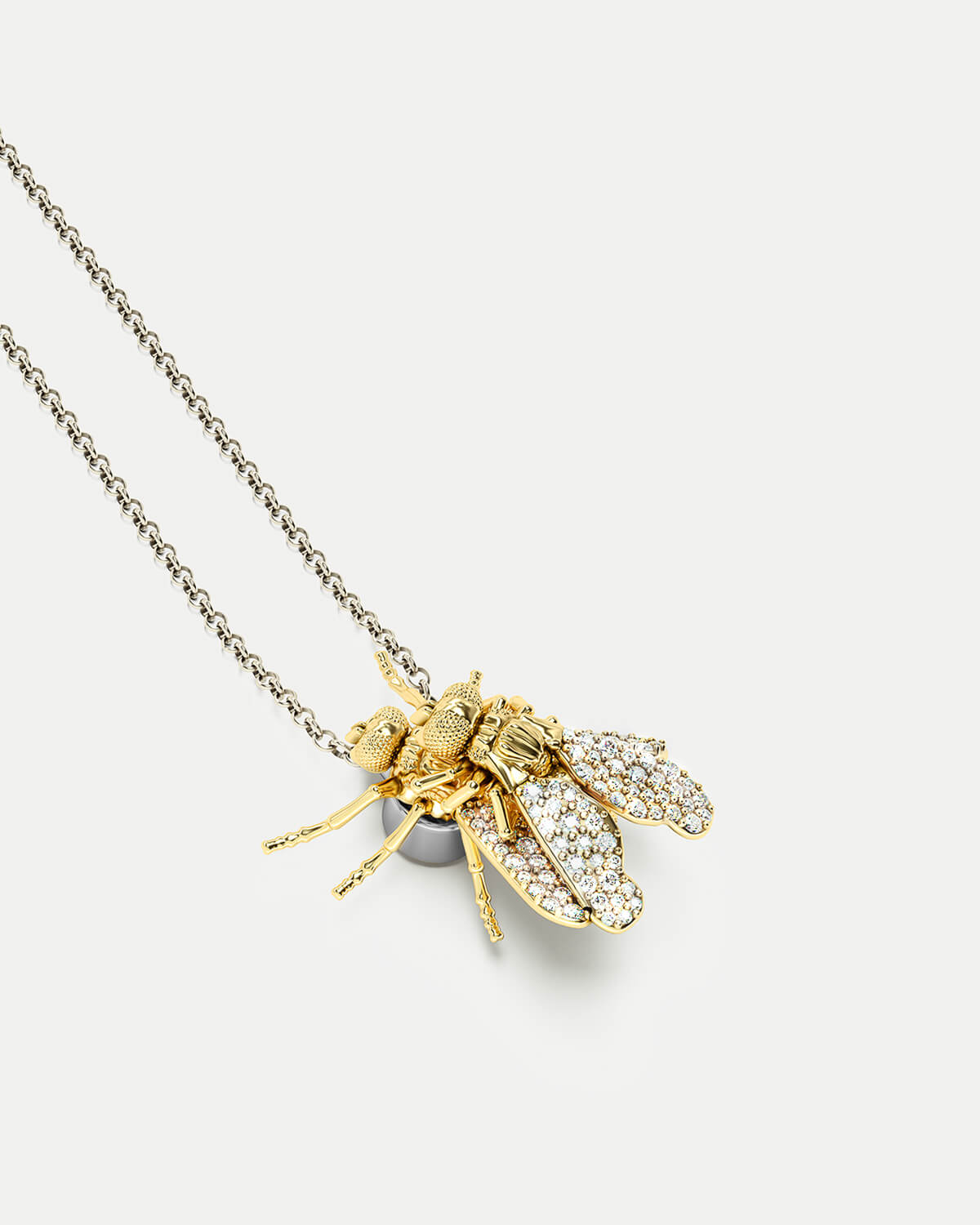 GOLD PENDANT, INSECT COLLECTION