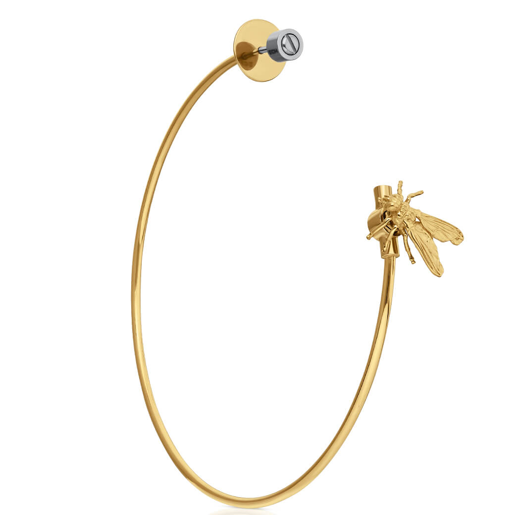 Fly Classique Limited Edition Big Hoop Mono Earring