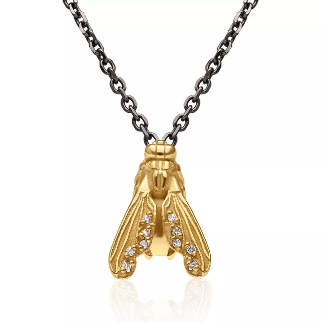 Collar FLY Classique Titanium