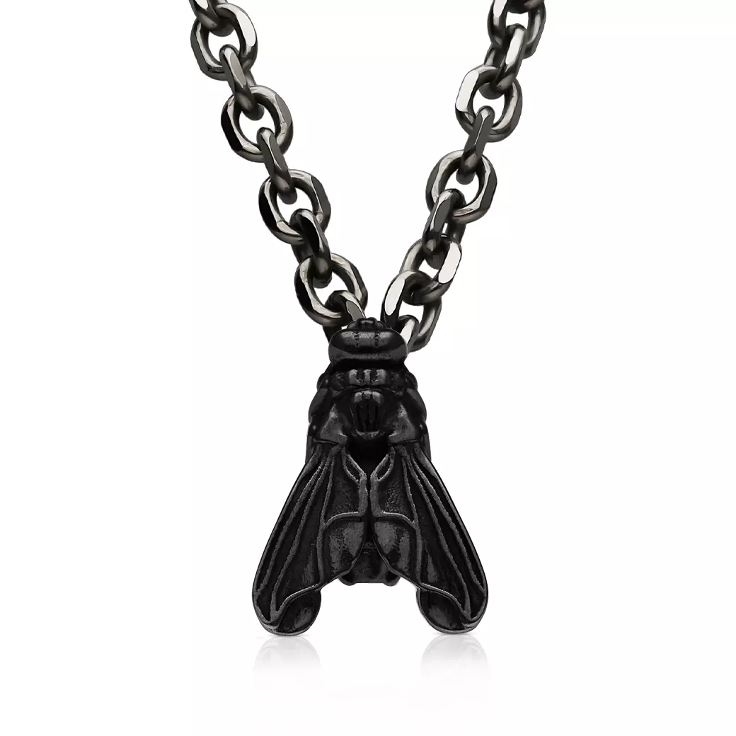 Collar FLY Classique Titanium