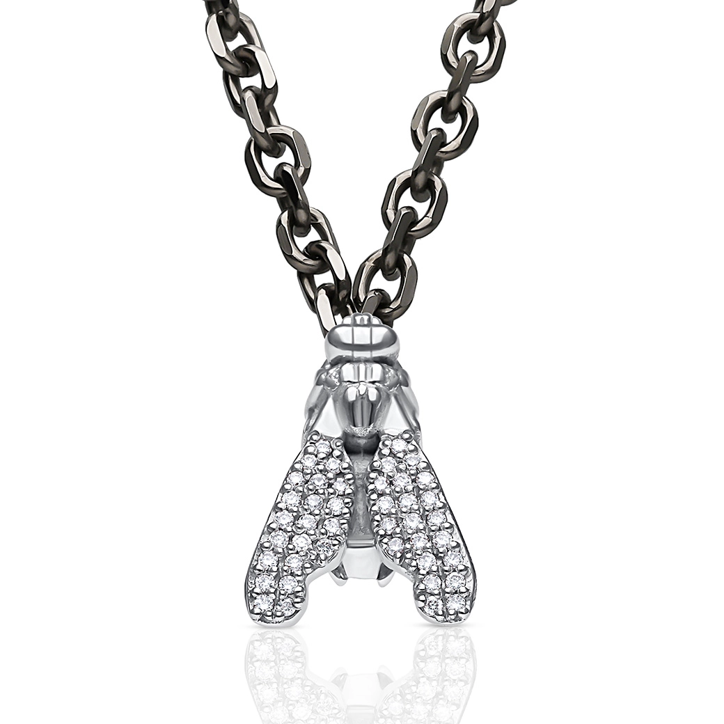 Collar FLY Classique Titanium