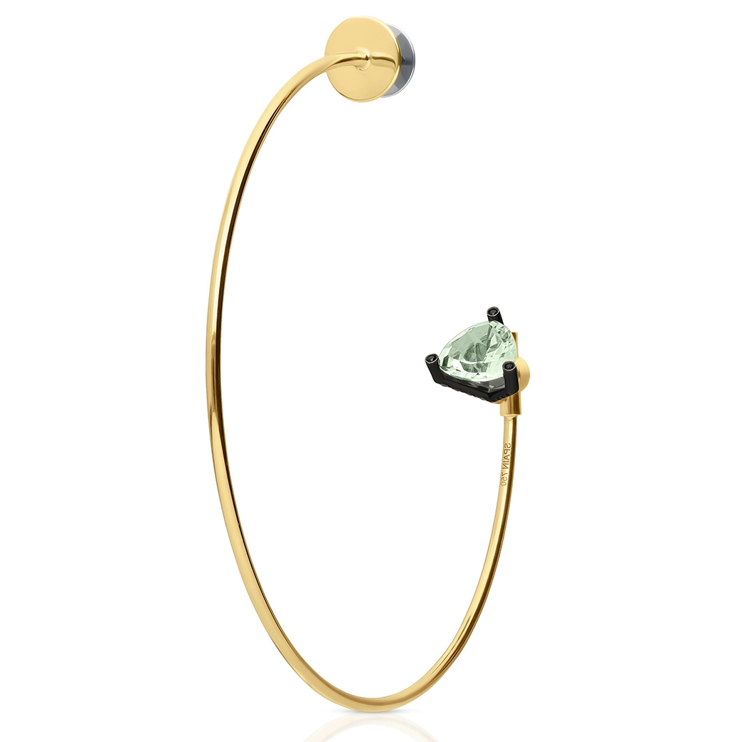 Prasiolite LIMITED EDITION Hoop