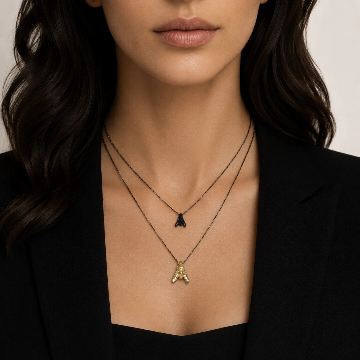 Conjunto de Collares Fly Essential Titanium Edition
