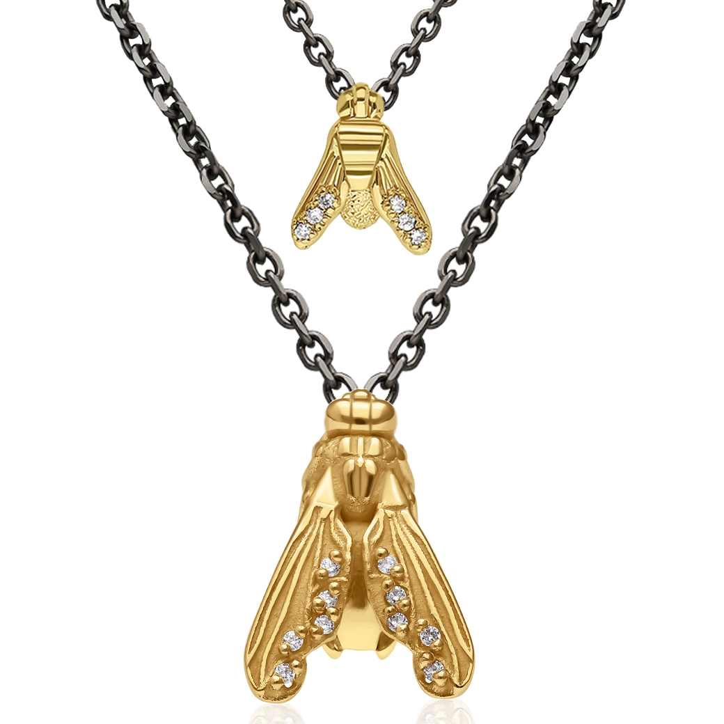 Conjunto de Collares Fly Titanium Edition